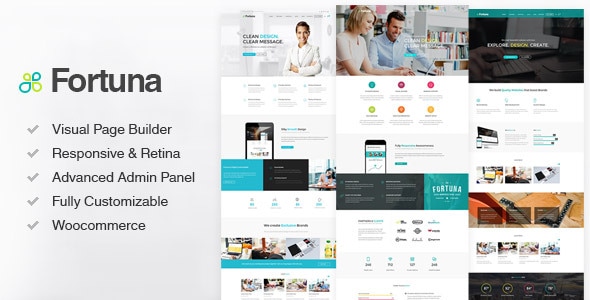 Fortuna - Responsive Multi-Purpose WordPress Theme - Corporate WordPress