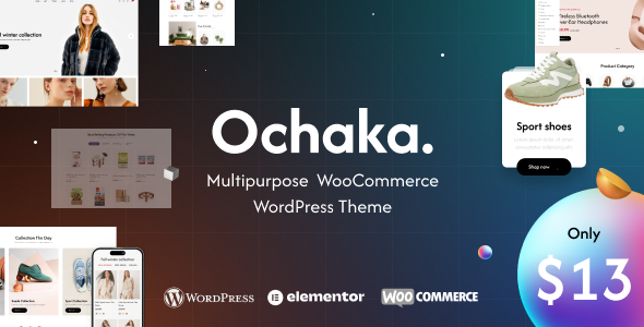 Preview of Ochaka - Premium Multipurpose WooCommerce Theme