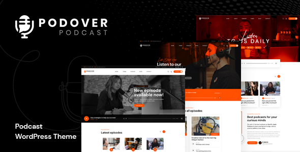 Podover - Podcast Wordpress Theme - Personal Blog / Magazine