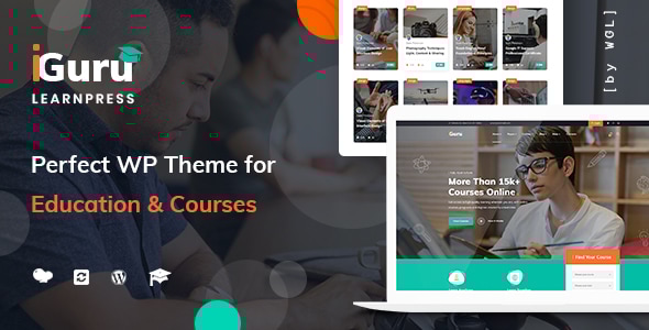 iGuru - Education & Courses WordPress Theme - Education WordPress