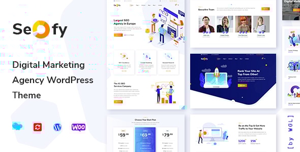 Seofy - Digital & Marketing WordPress Theme - Marketing Corporate