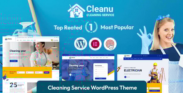 Cleanu - Cleaning Services WordPress Theme - Business Corporate