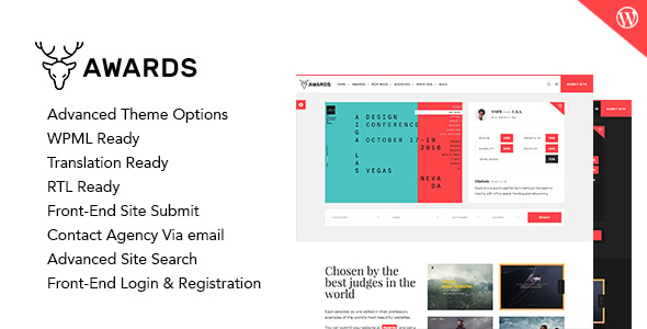 Awards - Responsive WordPress Theme - Directory & Listings Corporate