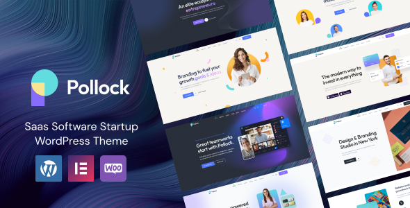 Pollock - Saas Software Startup WordPress Theme - Creative WordPress