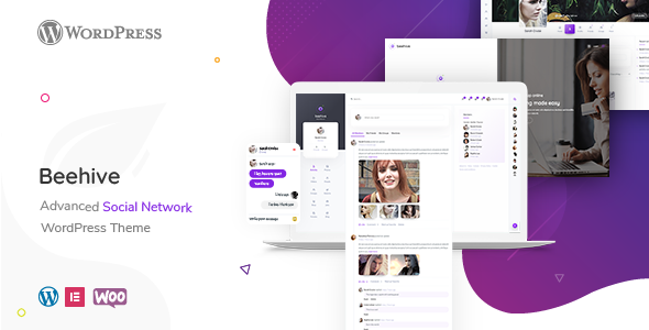 Beehive - Social Network WordPress Theme - BuddyPress WordPress