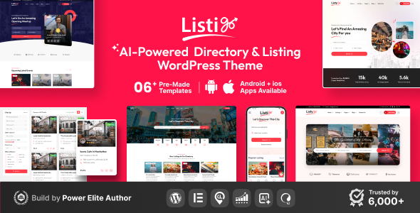 Listygo – Directory & Listing WordPress Theme - Directory & Listings Corporate