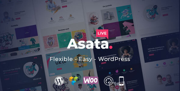 Asata - Responsive Multi-Purpose WordPress Theme - Portfolio Creative