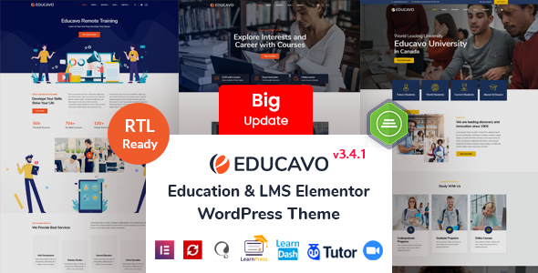 Educavo - Education WordPress Theme - Education WordPress