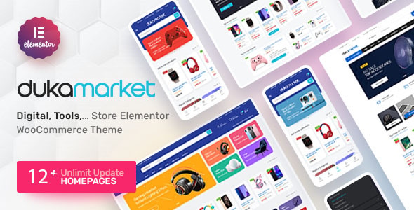 DukaMarket - Multipurpose WordPress Theme - WooCommerce eCommerce
