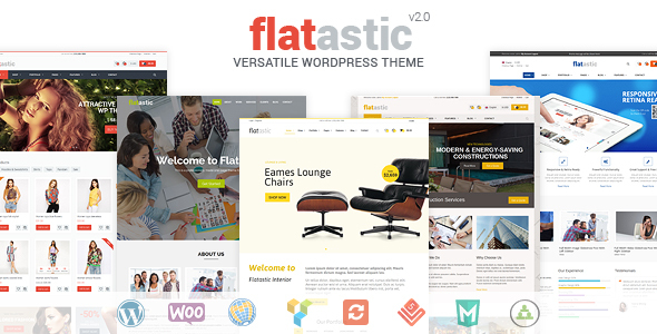 Flatastic - Versatile MultiVendor WordPress Theme - WooCommerce eCommerce