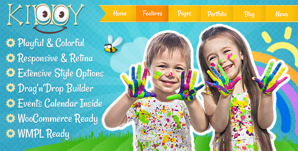 Kiddy - Children WordPress theme - Education WordPress