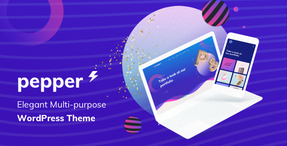 Pepper - Elegent Multi Purpose WordPress Theme - Business Corporate