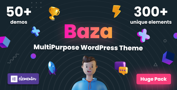 Baza - Creative MultiPurpose WordPress Theme - Creative WordPress