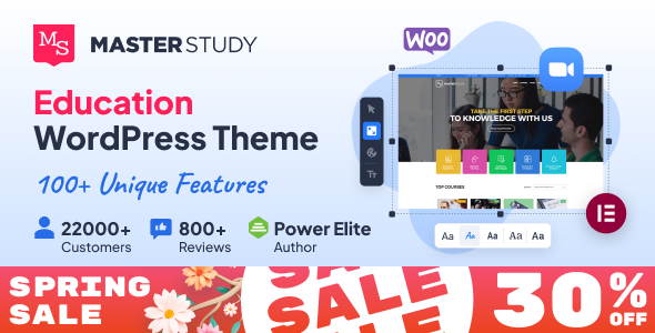 Masterstudy - Education WordPress Theme - Education WordPress