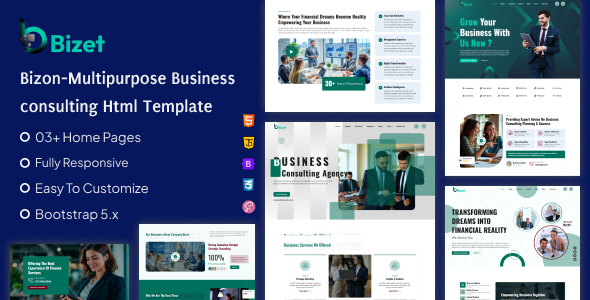 Bizet - Multipurpose Business Consulting HTML Template