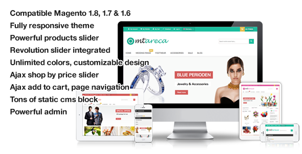Areca - Multi-Purpose Responsive Magento Theme - Magento eCommerce