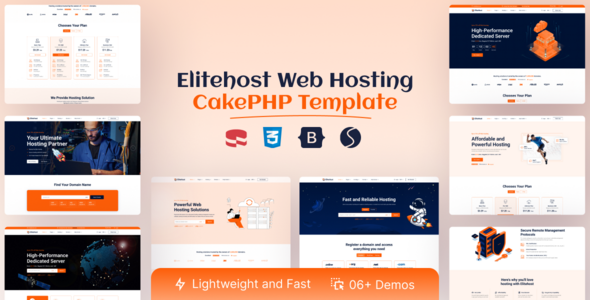 Elitehost - Hosting CakePHP Template - Hosting Technology