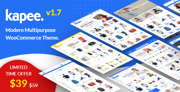 Preview of Kapee - Modern Multipurpose WooCommerce Theme