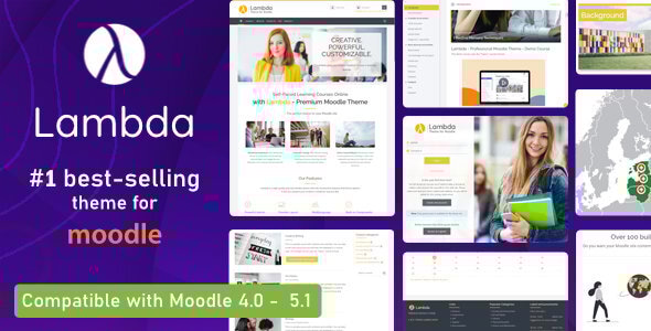 Lambda - Premium Moodle Theme - Moodle CMS Themes