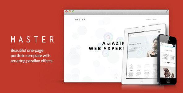 Master - Creative Portfolio Template - Creative Site Templates