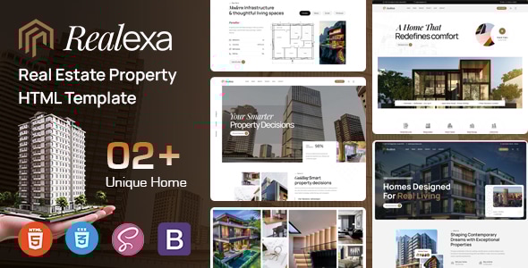 Realexa - Real Estate HTML Template