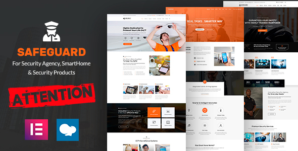 Safeguard - Security & Guard WordPress Theme - Business Corporate