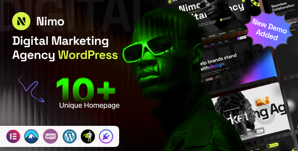 Nimo | Digital Marketing Agency WordPress - Creative WordPress