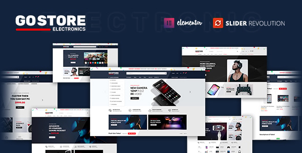 GoStore - Elementor WooCommerce WordPress Theme - WooCommerce eCommerce