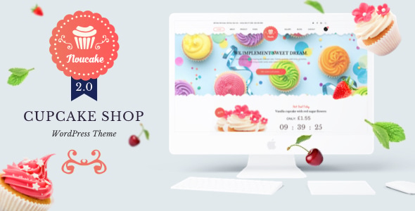 Noucake - Bakery WordPress Theme - WooCommerce eCommerce