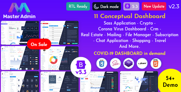 Master Admin - HTML Bootstrap Dashboard Template - Admin Templates Site Templates