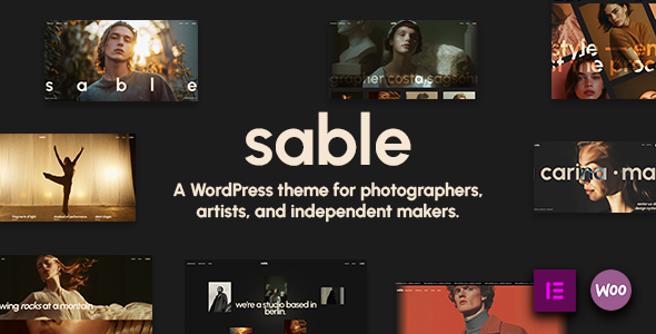 Sable - Creative Portfolio WordPress Theme - Portfolio Creative
