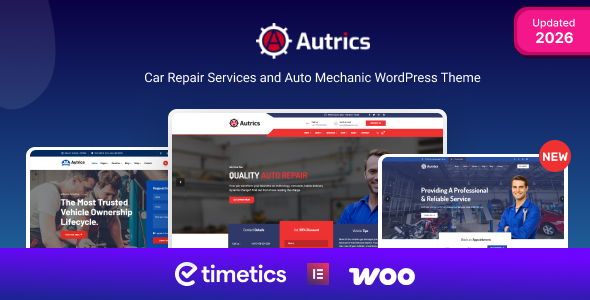 Autrics | Car Services and Auto Mechanic WordPress Theme - Business Corporate