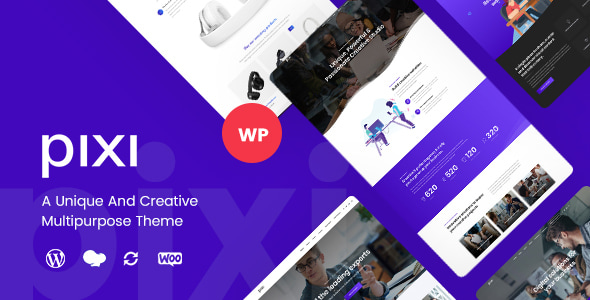 Pixi - Creative Multi-Purpose WordPress Theme - Creative WordPress