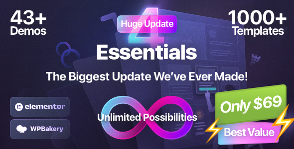 Essentials | Multipurpose WordPress Theme - Business Corporate