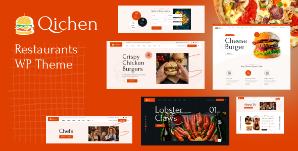 Qichen - Restaurant WordPress Theme - Restaurants & Cafes Entertainment