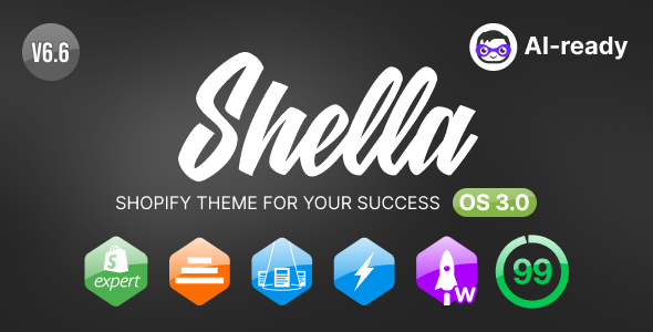 Shella - Multipurpose Shopify Theme. Fast, Clean, and Flexible. OS 3.0 - Fashion Shopify