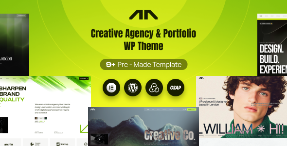 Grative - Creative Agency WordPress Theme - Creative WordPress