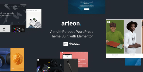 Arteon — Multi-Purpose WordPress Theme - Creative WordPress