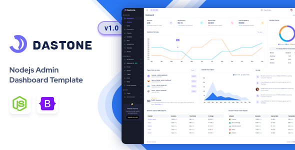 Dastone - Node Js Admin & Dashboard Template - Admin Templates Site Templates