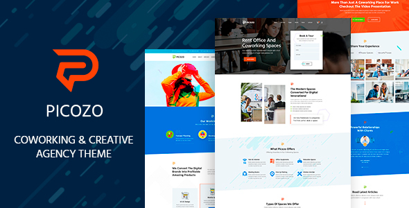 Picozo - Coworking and Office Space WordPress Theme - Business Corporate