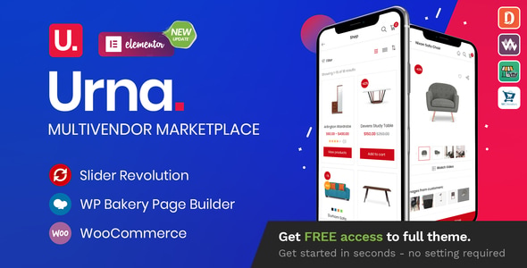 Urna - All-in-one WooCommerce WordPress Theme - WooCommerce eCommerce