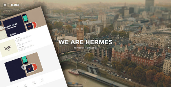 Hermes - Responsive Retina Ready HTML5 Template - Portfolio Creative