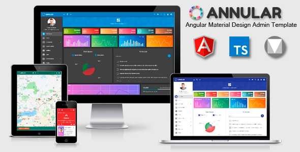 Annular - Angular 22 Material Design Admin Template - Admin Templates Site Templates