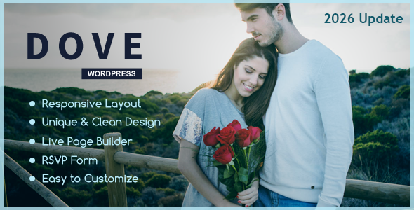 Dove - A Wedding WordPress Theme - Wedding WordPress