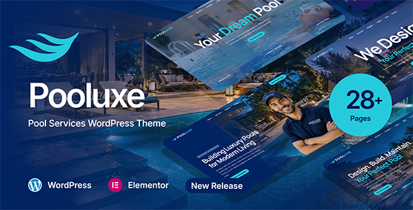 Pooluxe - Pool Services WordPress Theme - Business Corporate