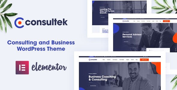 Consultek - Consulting Business WordPress Theme - Business Corporate