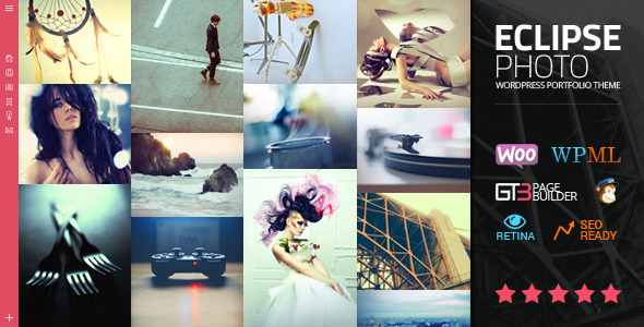 eClipse - Photography Portfolio WordPress Theme - Photography Creative