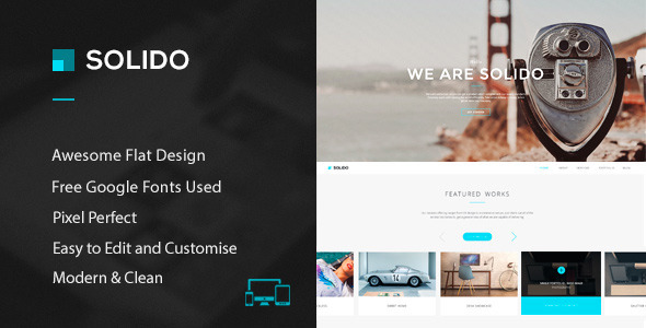 Solido - PSD Template - Creative Photoshop
