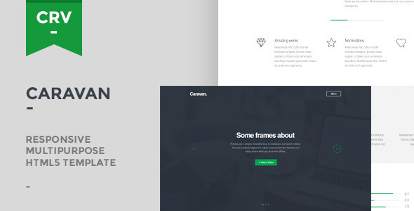 Caravan - Responsive Multipurpose Template - Corporate Site Templates