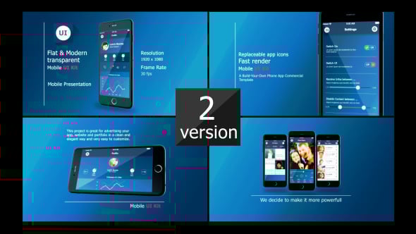 Phone 6 UI Presentation, After Effects Project Files | VideoHive